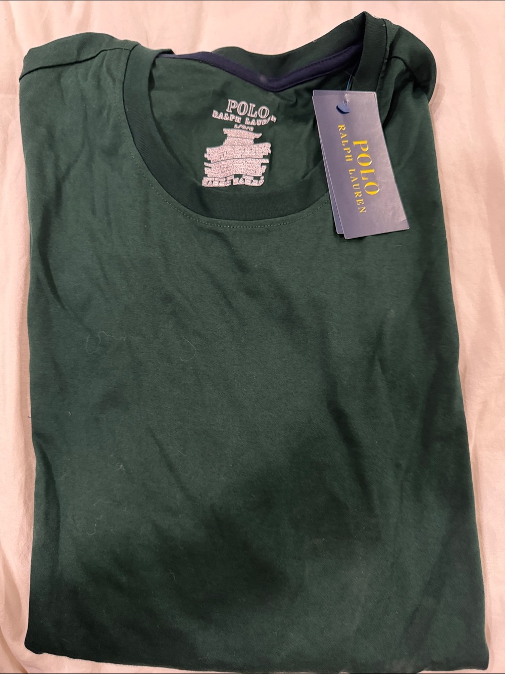Polo by Ralph Lauren Dark Green Crew Neck Tee